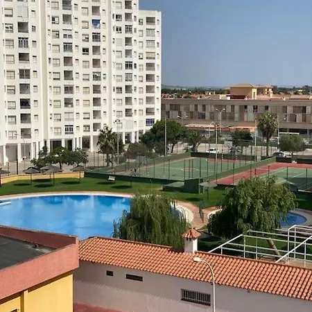 Apartamento En Primera Linea De Playa Con Piscina. Διαμέρισμα El Puerto de Santa María